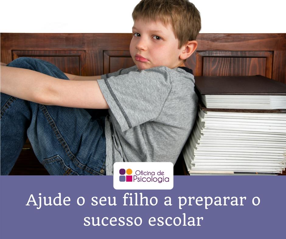 Ajude o seu filho a preparar o sucesso escolar