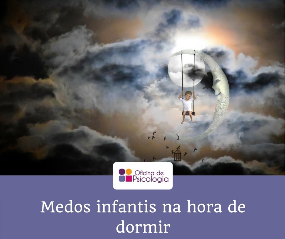Medos infantis na hora de dormir
