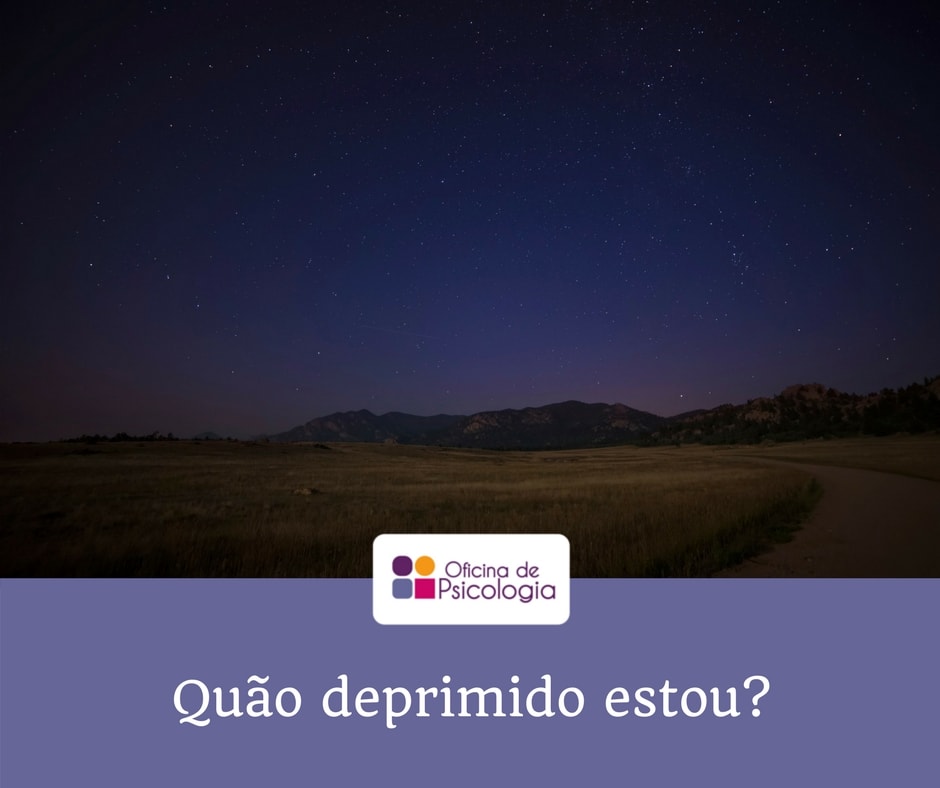 Quão deprimido estou?