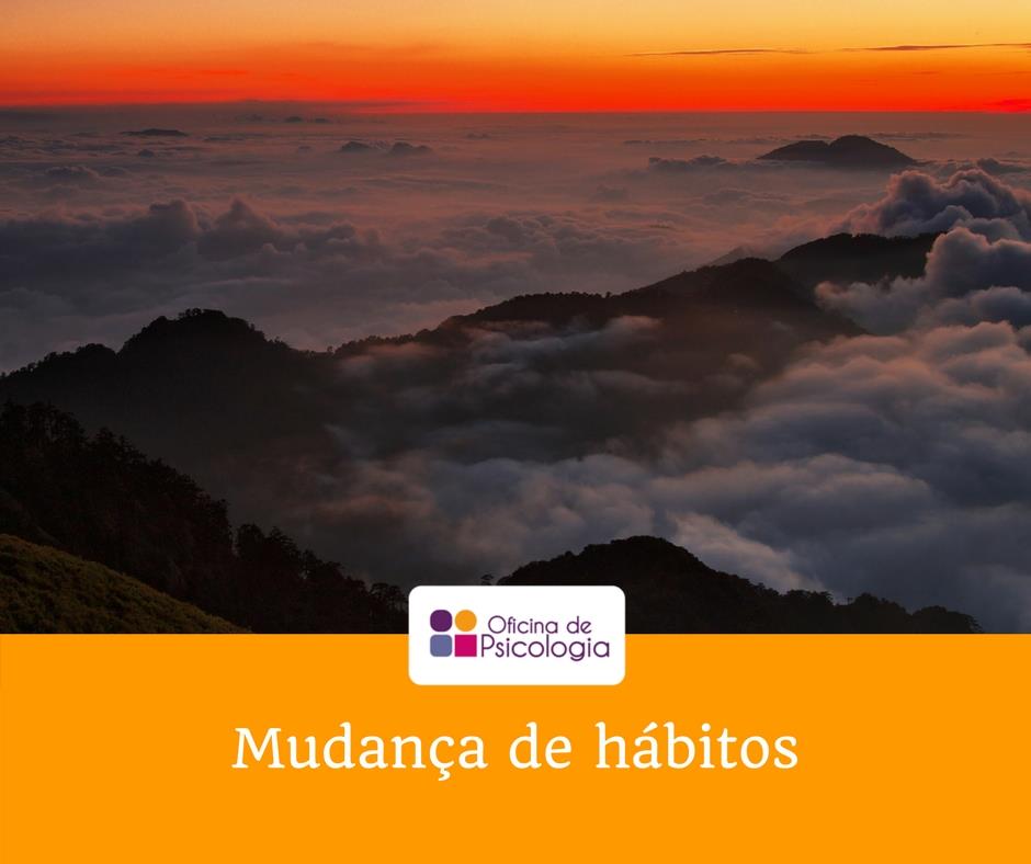Mudança de hábitos