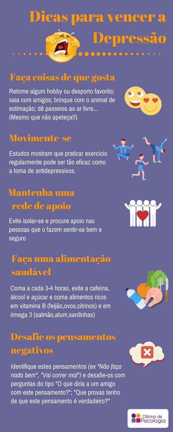 Dicas para vencer a depressão