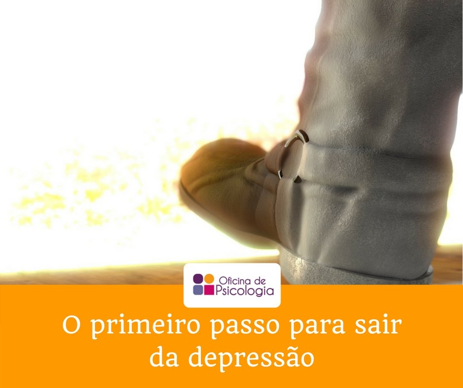 O primeiro passo para combater a depressão