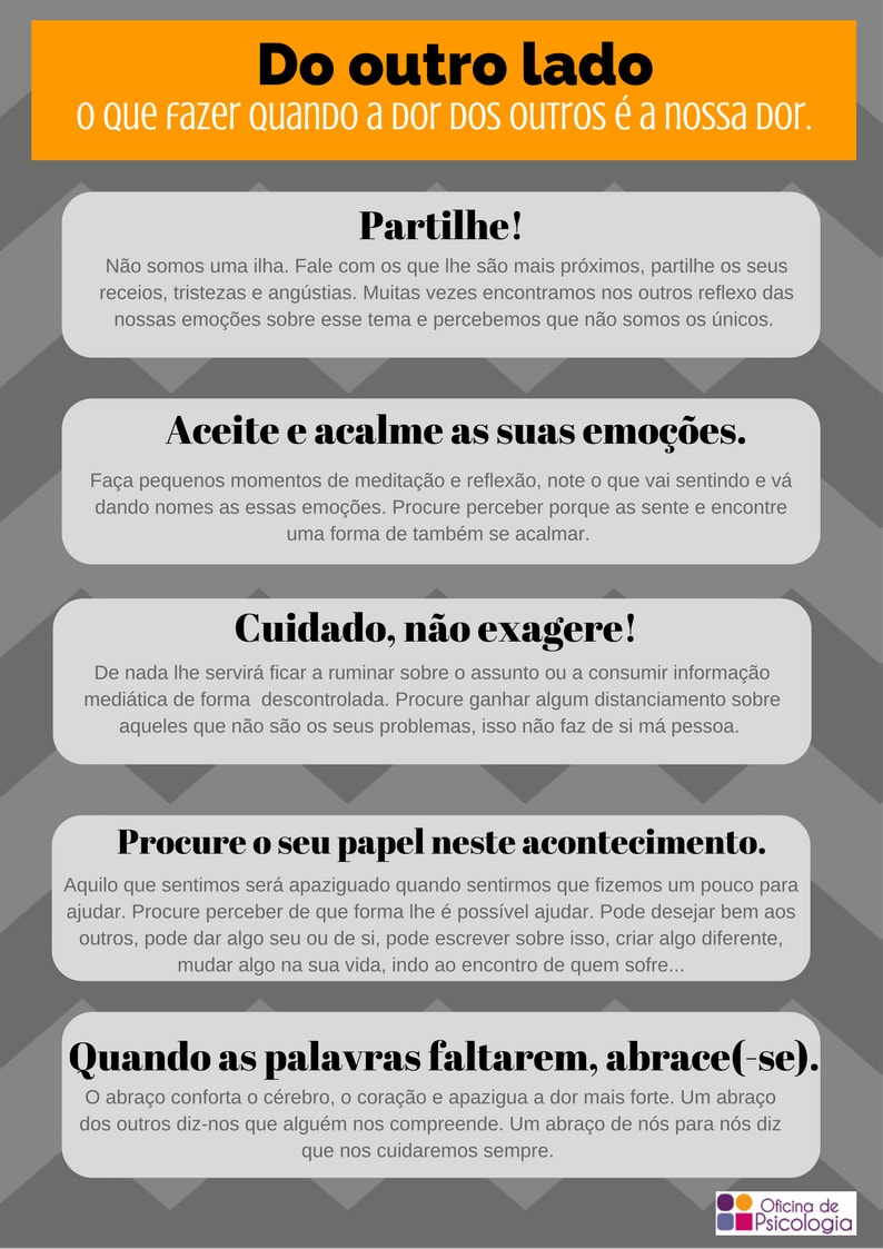 Quando a nossa dor é a dor do outro