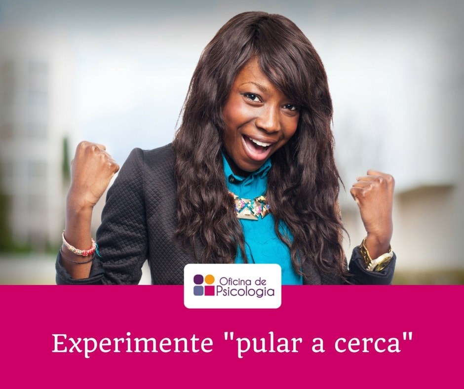 Experimente pular a cerca