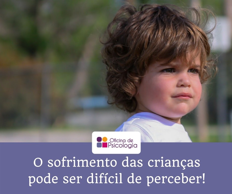 Sofrimento das crianças