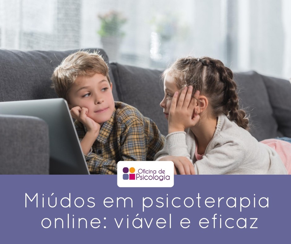 miúdos em psicoterapia online