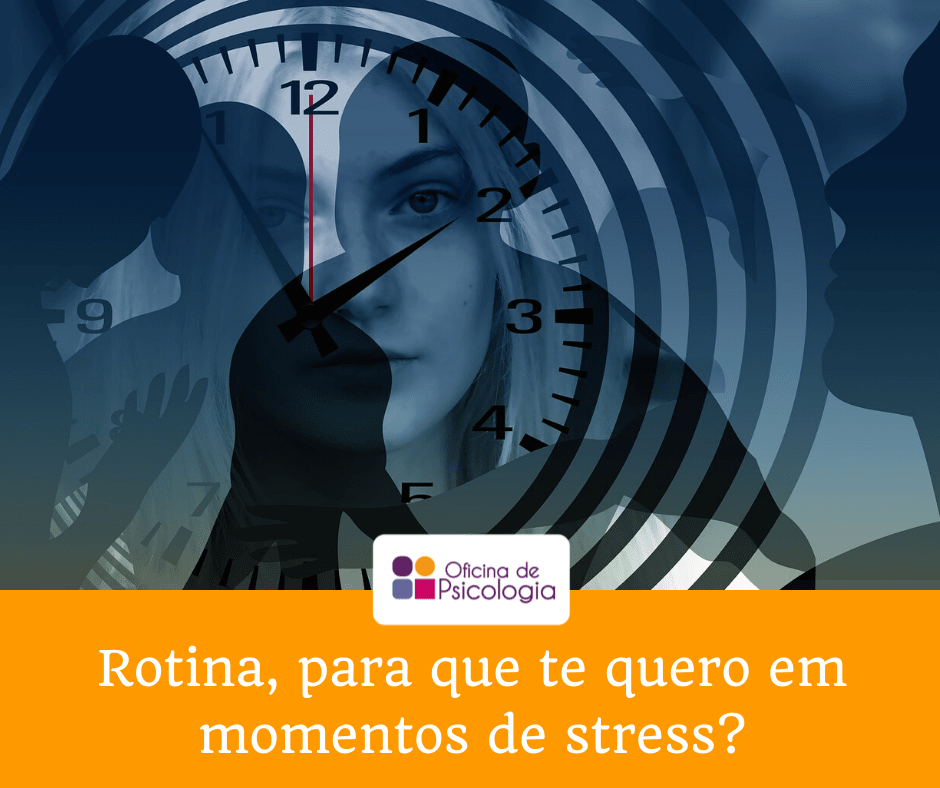 rotina para que te quero em tempo de stress