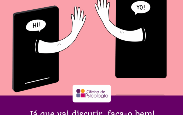 Já que vai discutir faça o bem!